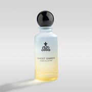 Ghost Ember saffron ambergris and cedarwood perfume bottle by Perfamin