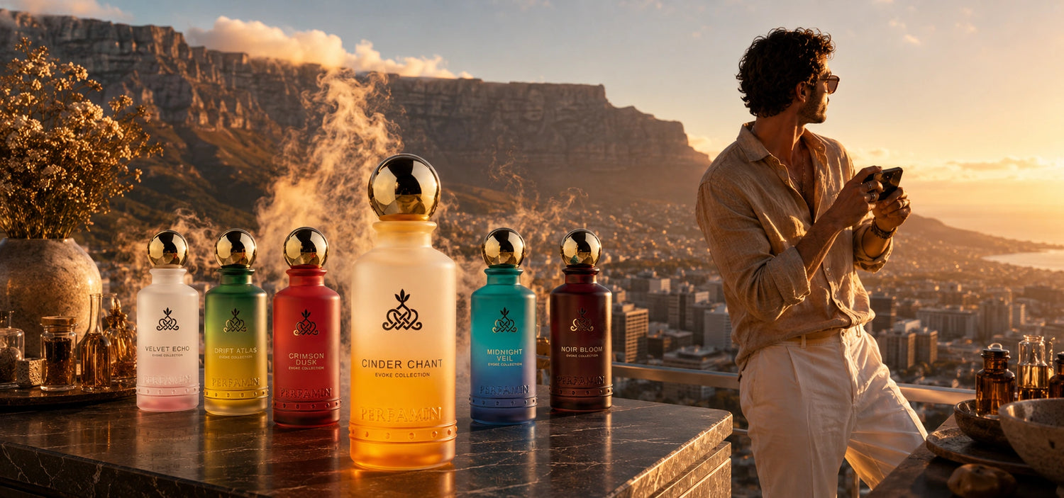 Perfamin Creator Club fragrance influencer program inspired by South African creativity and modern scent storytelling